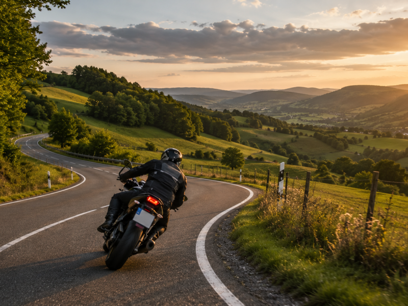 Motorradurlaub Nürburgring, Eifel, Mosel